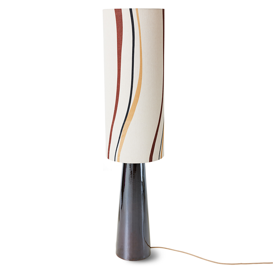 Cylinder lamp shade swirl (33x33cm) - Image 4