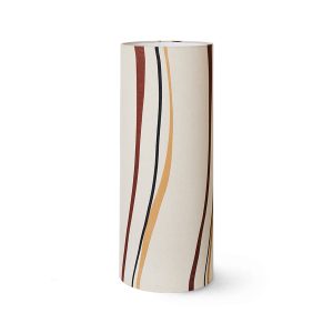 Cylinder lamp shade swirl (33x33cm)