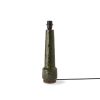 Retro stoneware lamp base green - Image 2