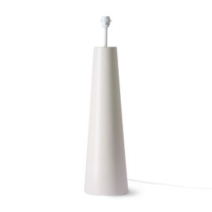 Cone floor lamp base XL cream
