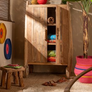 Alternative view of Natural Teak Cabinet