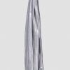 Parthenis – Knitted Perforated Shawl – Silver – One Size - Image 2