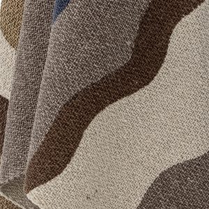 Alternative view of STEPHANIA Throw – Brown 130 × 160 cm
