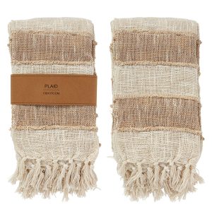 Vintage Cotton Slub Throw 125 X 160cm